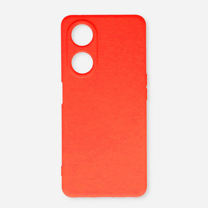 Oppo A58 Case - Red - Silicone Back Cover