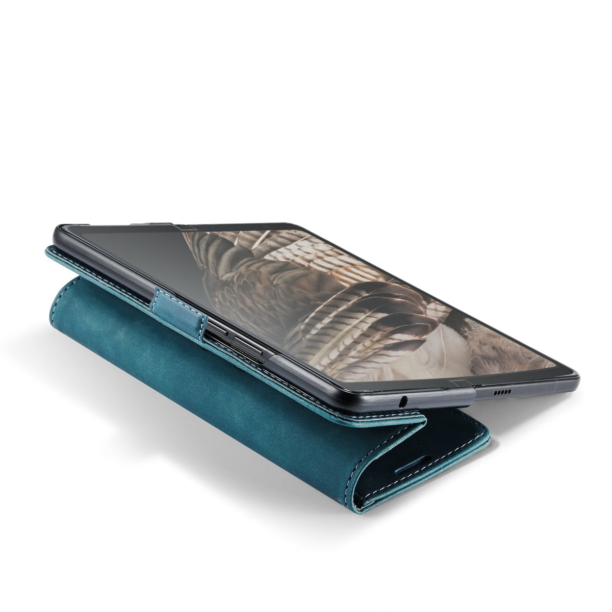 Google Pixel Fold Hülle - Emerald Green - Klapphülle mit Kartenfach