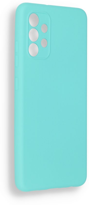 Samsung Galaxy A72 Hoesje - Turquoise - Siliconen Back Cover
