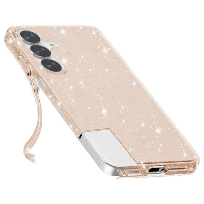Samsung Galaxy S25 Case - Gold - Glitter Back Cover