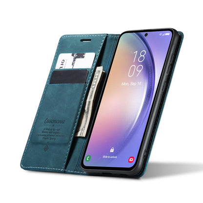 Samsung Galaxy A14 4G Hoesje - Emerald Green - Dunne Bookcase