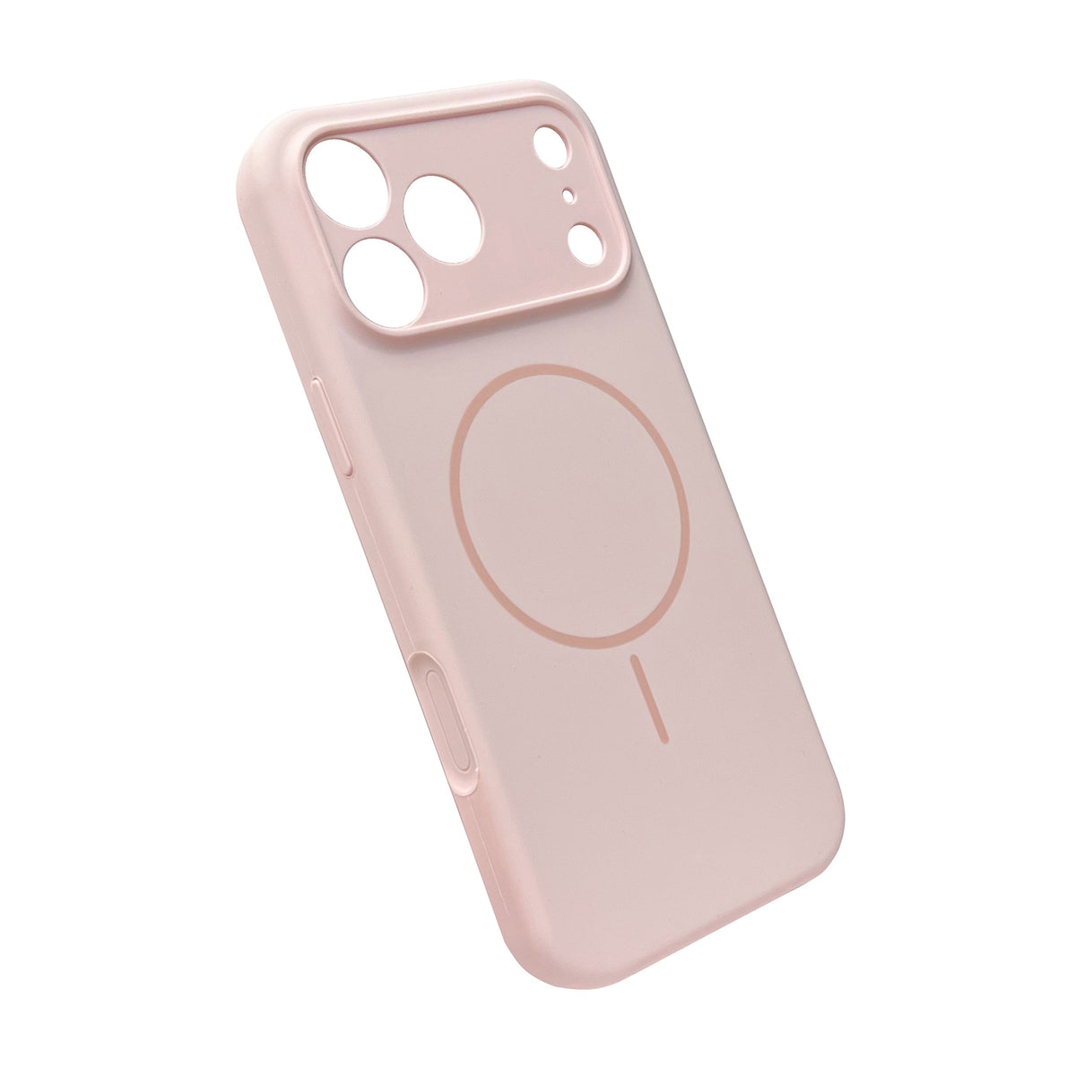 Apple iPhone 18 Pro Max Hoesje - Roze - Zachte Liquid Siliconen MagSafe Back Cover
