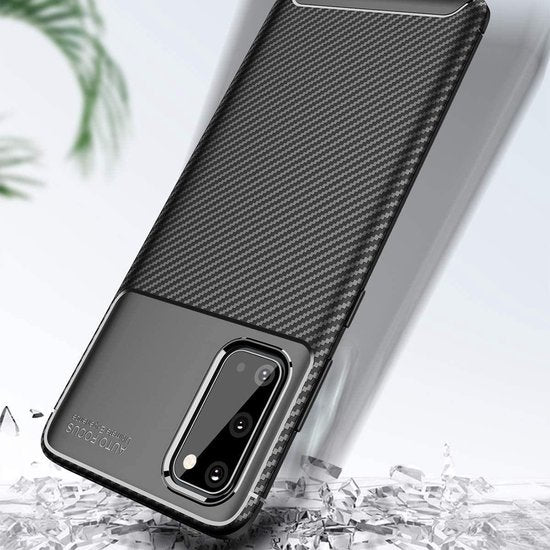Samsung Galaxy S20 Plus Hoesje - Zwart - Back Cover
