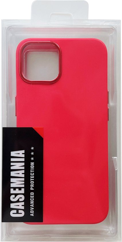 Apple iPhone 14 Plus Hoesje - Rood - Siliconen Back Cover