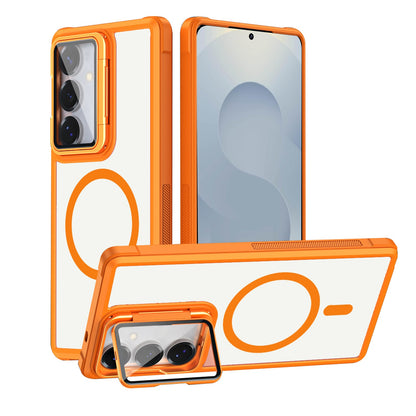 Samsung Galaxy S26 Plus Hoesje - Oranje - Bumper MagSafe Back Cover