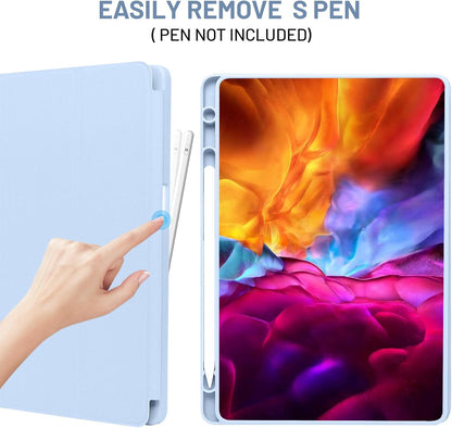 Samsung Galaxy Tab A9 Plus Tablet-Hülle - Hellblau - Smart Cover