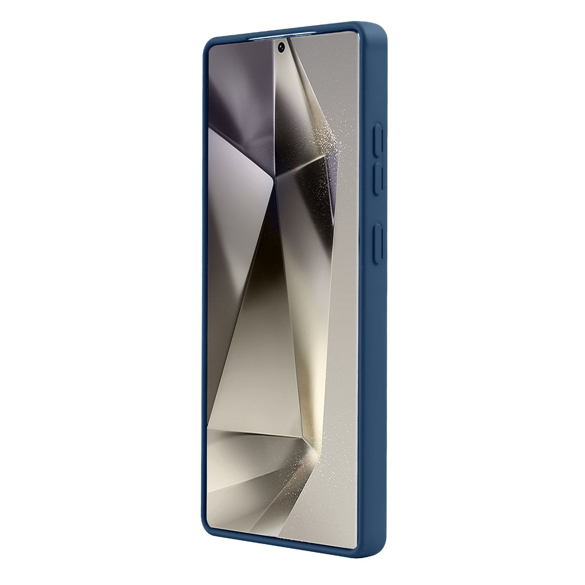Samsung Galaxy S25 Ultra Hoesje - Donker Blauw - Liquid Siliconen MagSafe Back Cover