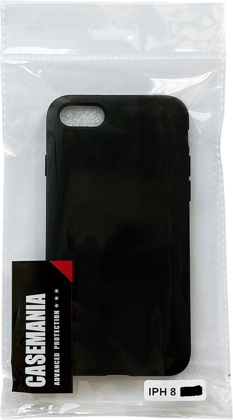 Apple iPhone SE (2022) Hoesje - Zwart - Siliconen Back Cover