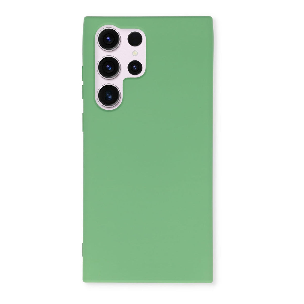 Samsung Galaxy S23 Ultra Hoesje - Licht Groen - Siliconen Back Cover