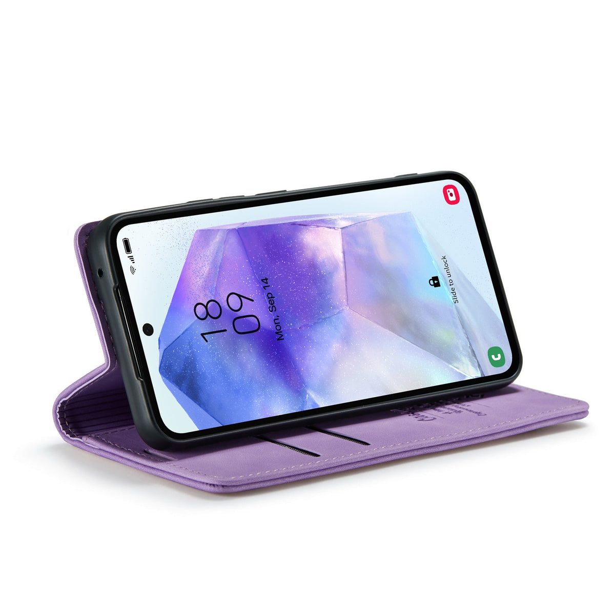 Samsung Galaxy A26 Hoesje - Bright Lila - Dunne Bookcase