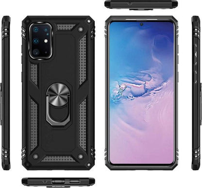 Coque Samsung Galaxy S20 Plus - Noir - Étui arrière avec béquille intégrée