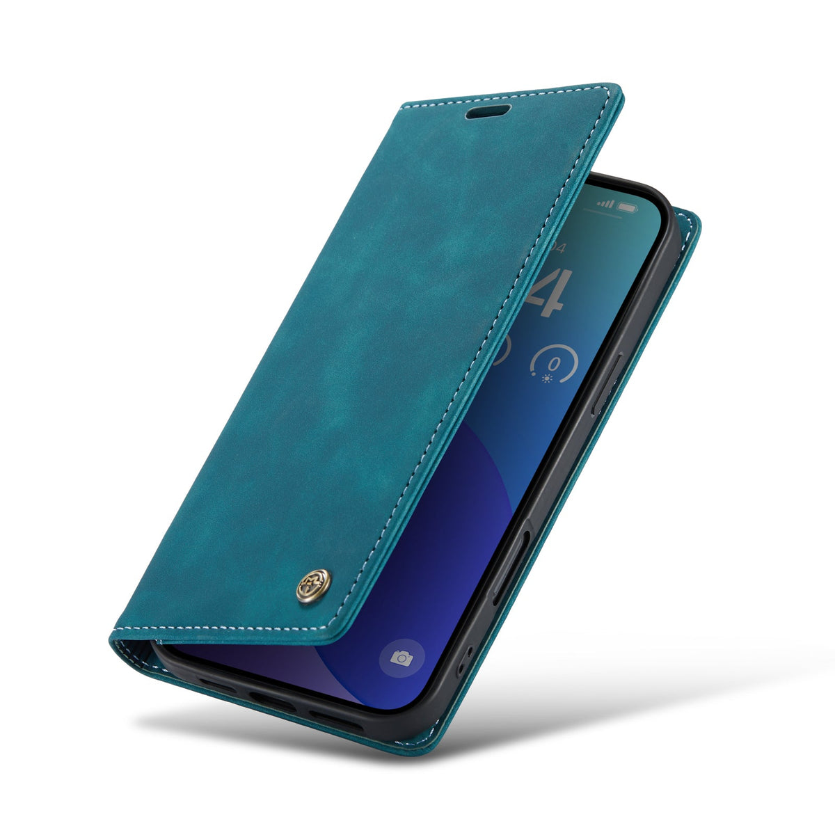 Apple iPhone 16 Pro Max Case - Emerald Green - Slim Wallet Case