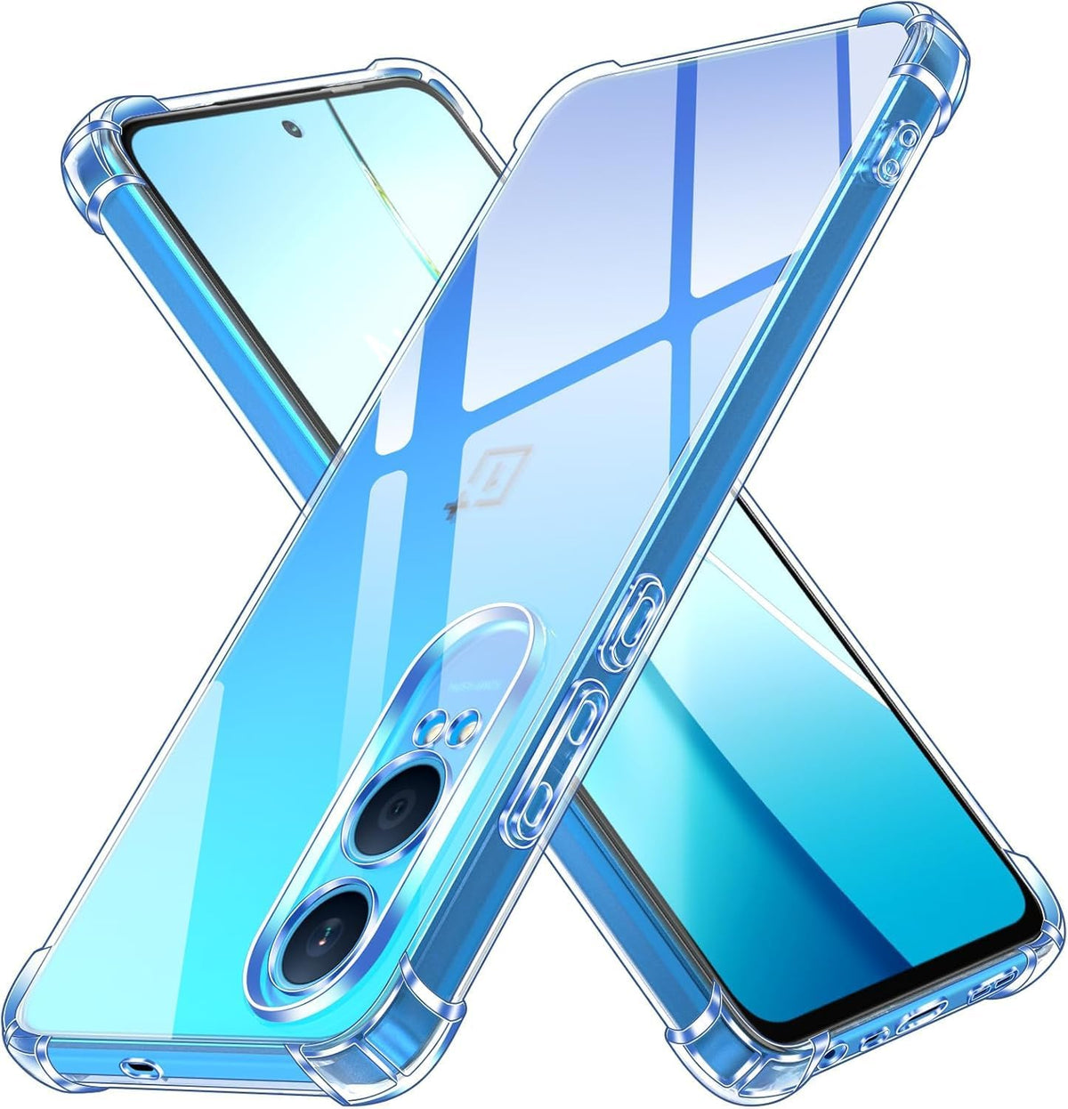 OnePlus Nord CE 4 Lite Case - Clear - Shockproof Back Cover