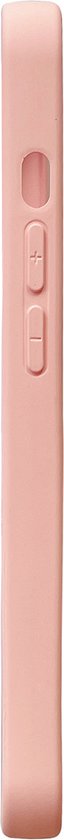 Apple iPhone 14 Pro Hoesje - Roze - Matte Siliconen Back Cover
