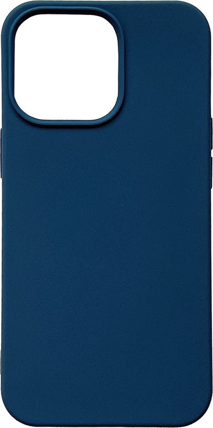 Apple iPhone 13 Pro Hülle - Dunkelblau - Silikon-Backcover