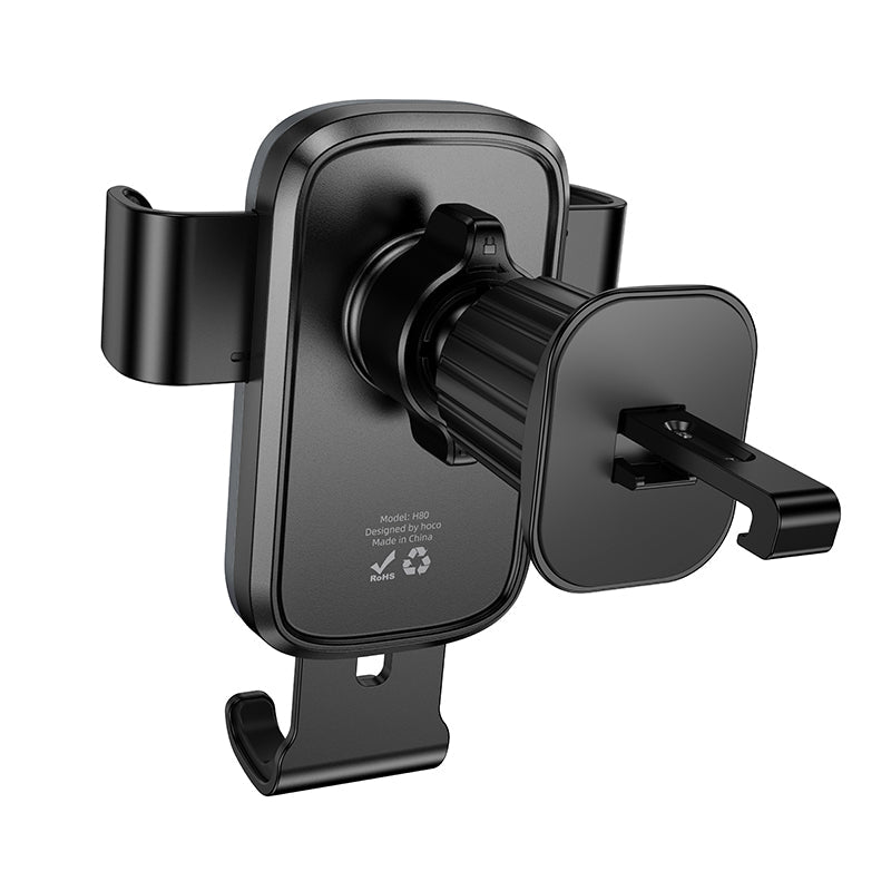 Hoco Car Phone Holder for Air Vent with Automatic Closing - Air Vent Clip Holder with Gravity Lock Technology