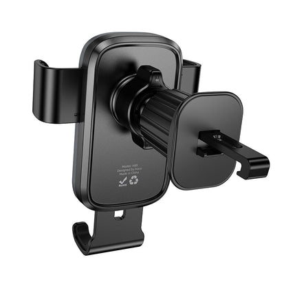 Hoco Car Phone Holder for Air Vent with Automatic Closing - Air Vent Clip Holder with Gravity Lock Technology