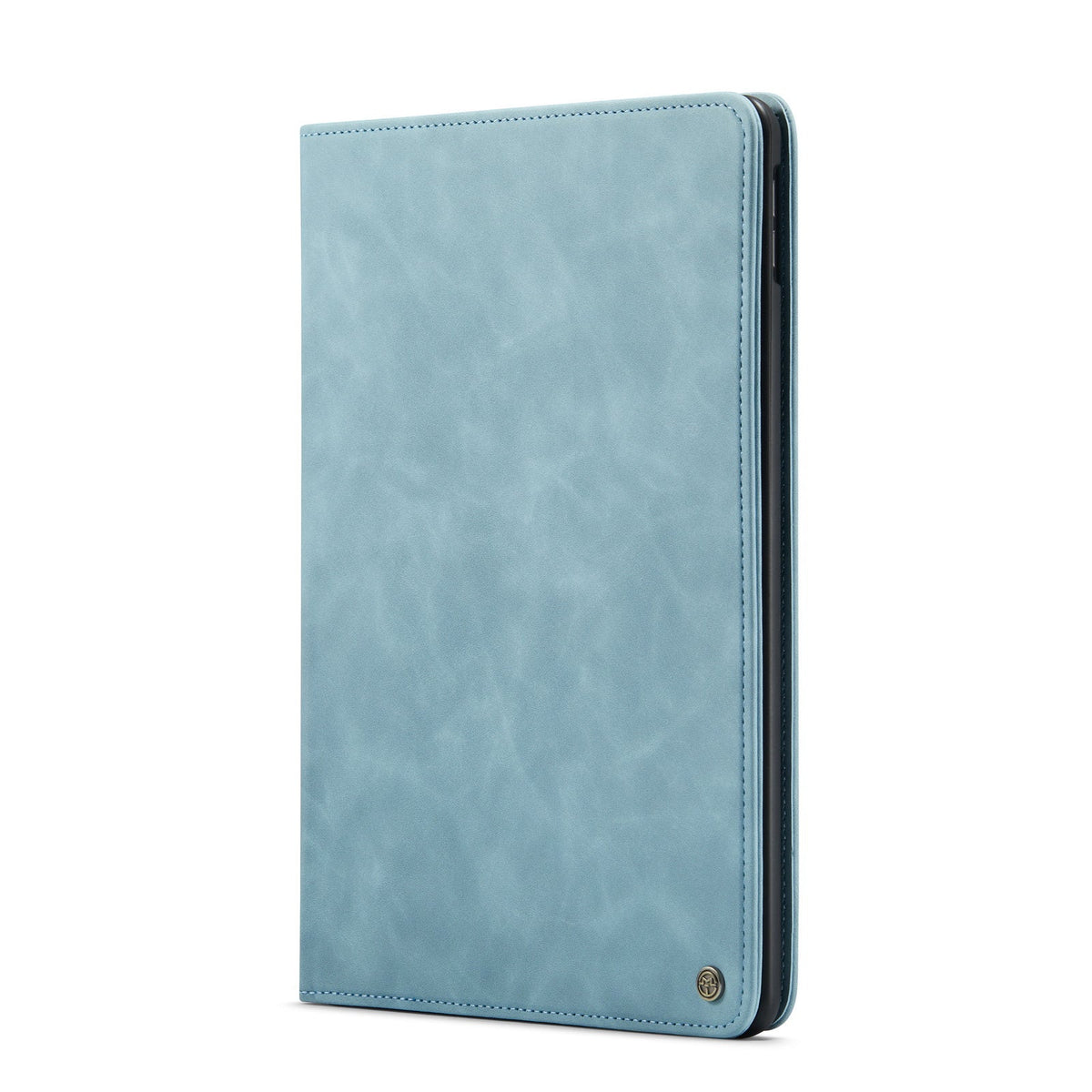 Apple iPad Air 13 (2024) Tablet Case - Aqua Blue - Luxury Folio Case with Card Holder