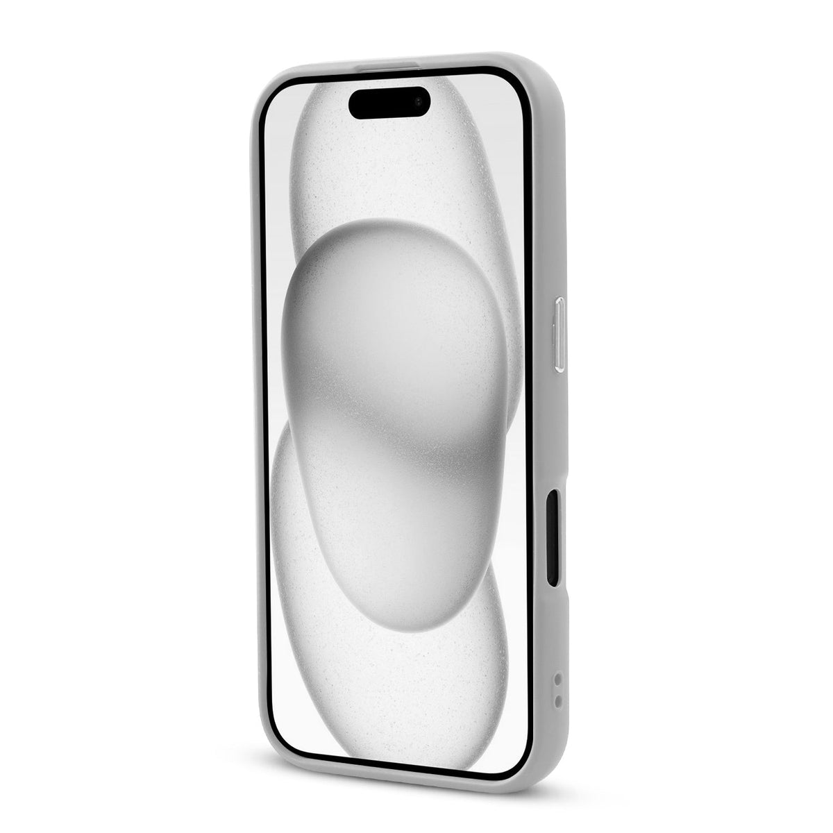 Apple iPhone 16 Hoesje - Grijs - Matte Armor MagSafe Back Cover