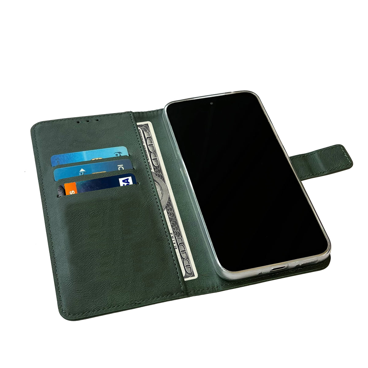 Samsung Galaxy A06 Hoesje - Groen - Bookcase