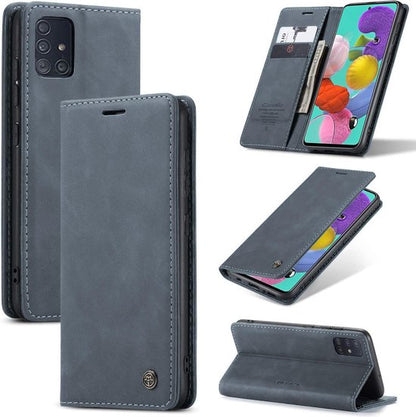 Samsung Galaxy A51 Hoesje - Shadow Gray - Dunne Bookcase
