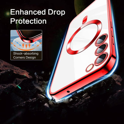 Samsung Galaxy S24 Plus Hoesje - Rood - Siliconen MagSafe Back Cover