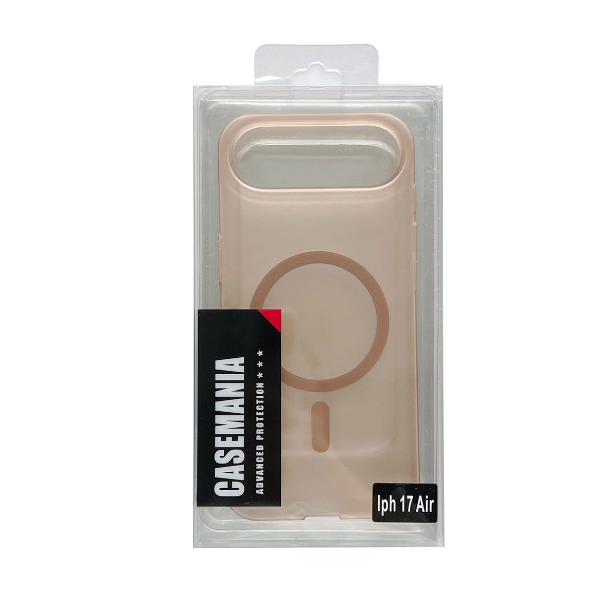 Apple iPhone Air Hülle - Braun - Frosted Matte Hardcase MagSafe-Backcover