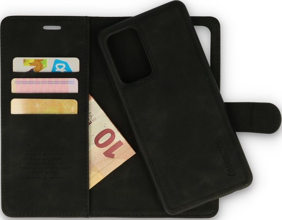 OPPO A54S Hoesje - Charcoal Gray - 2 in 1 Bookcase