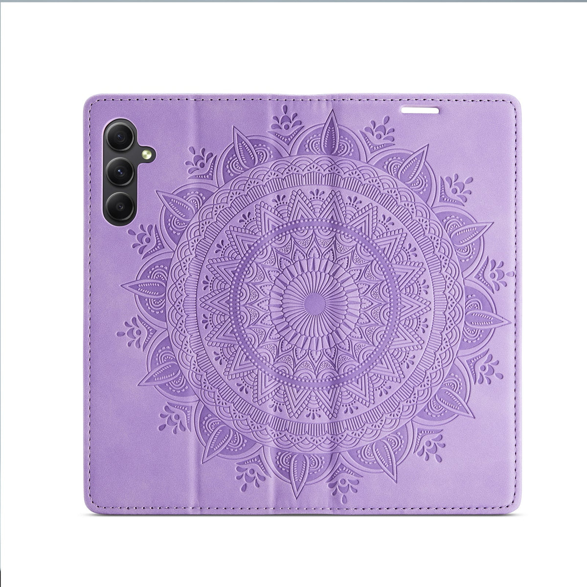 Étui Samsung Galaxy A25 - Lila vif - Mandala Bookcase fin
