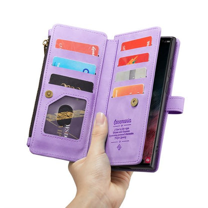 Samsung Galaxy S23 Ultra Hoesje - Bright Lila - Luxe Bookcase met Rits