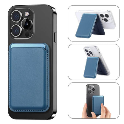 Porte-cartes magnétique avec support Casemania - Bleu