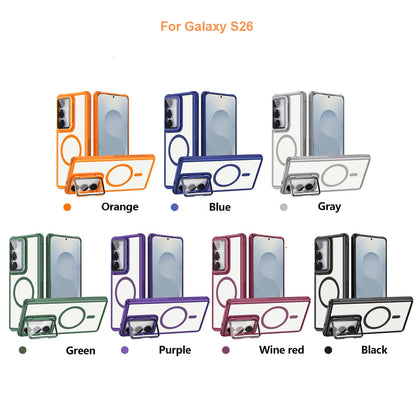 Samsung Galaxy S26 Hoesje - Groen - Bumper MagSafe Back Cover