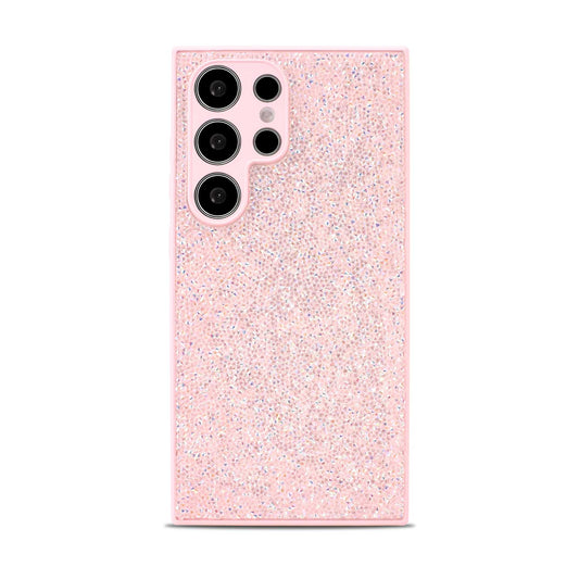 Samsung Galaxy S23 Ultra Case - Pink - Diamond Glitter Back Cover