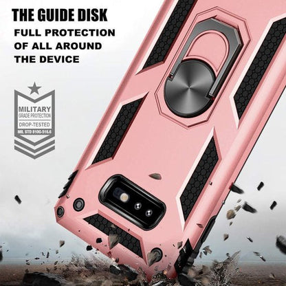 Samsung Galaxy S10e Hoesje - Rosegoud - Armor Kickstand Back Cover