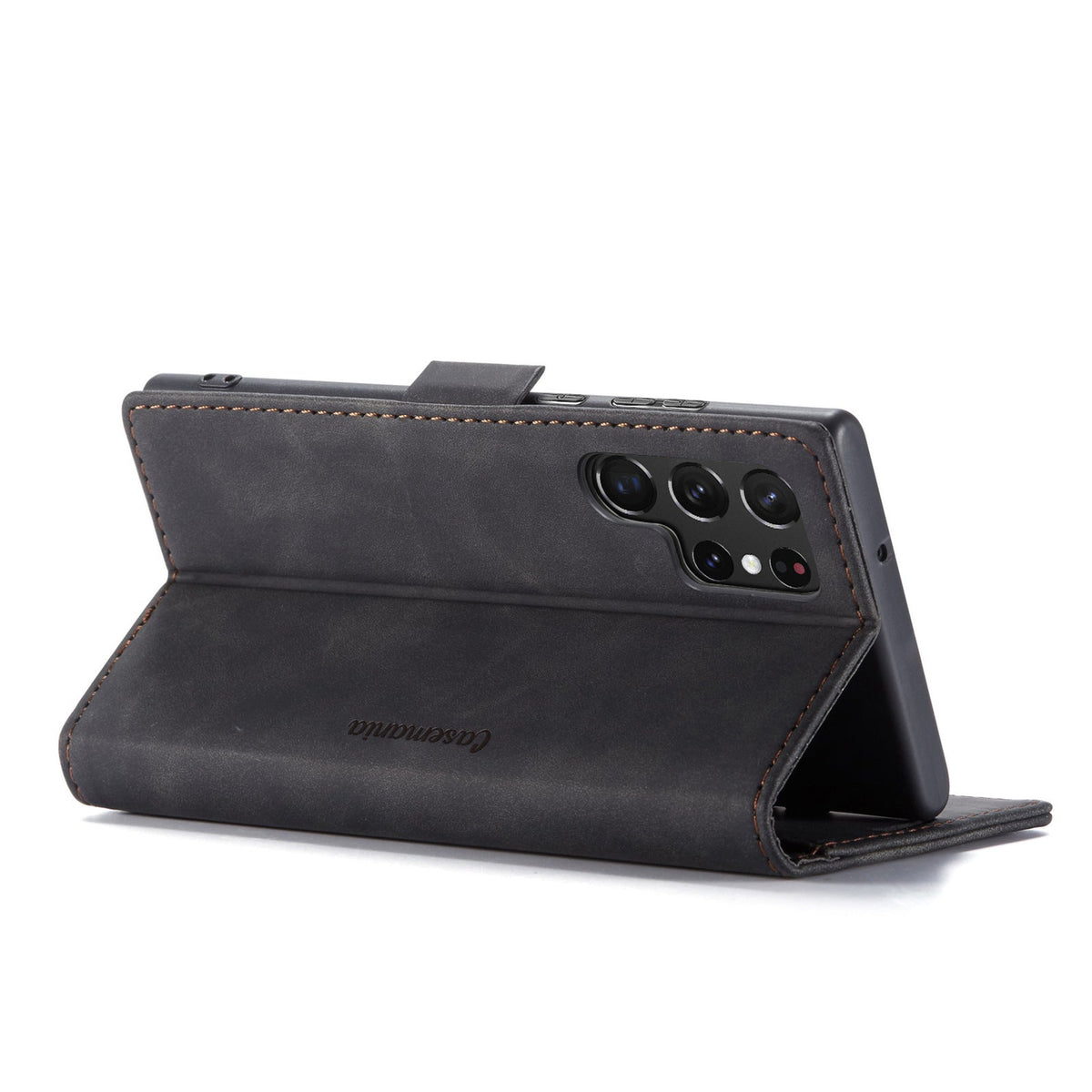 Samsung Galaxy S24 Ultra Case - Charcoal Gray - Slim Wallet Case