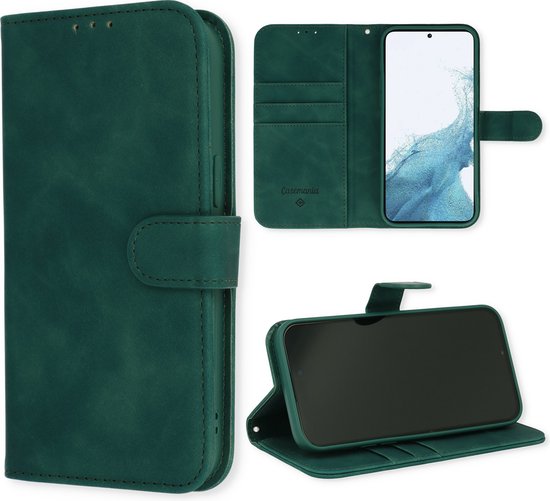 Samsung Galaxy S23 Plus Case - Emerald Green - Luxury Wallet Case
