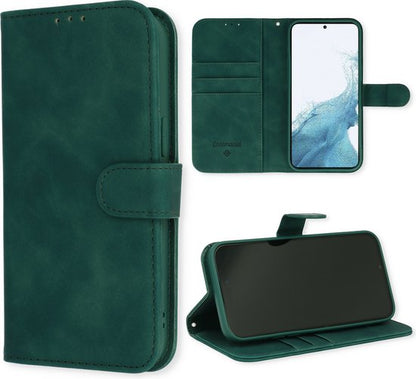 Samsung Galaxy S23 Plus Case - Emerald Green - Luxury Wallet Case
