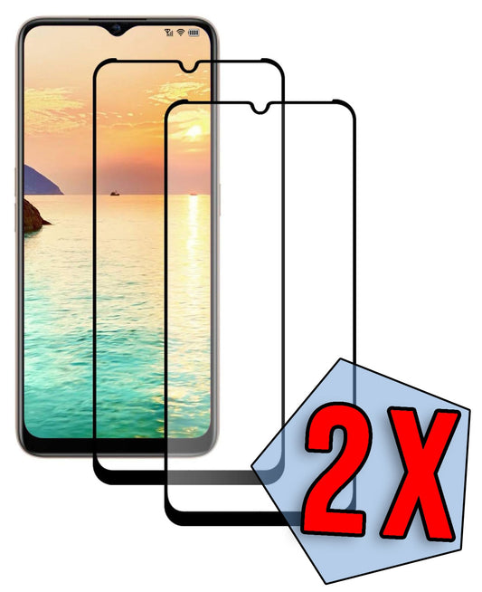 Oppo A58 Screenprotector - Full Cover - 2 Stuks