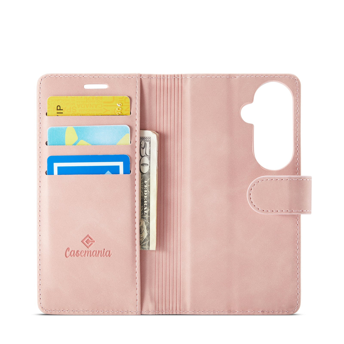 Samsung Galaxy A37 Hoesje - Pale Pink - 2 in 1 MagSafe Bookcase