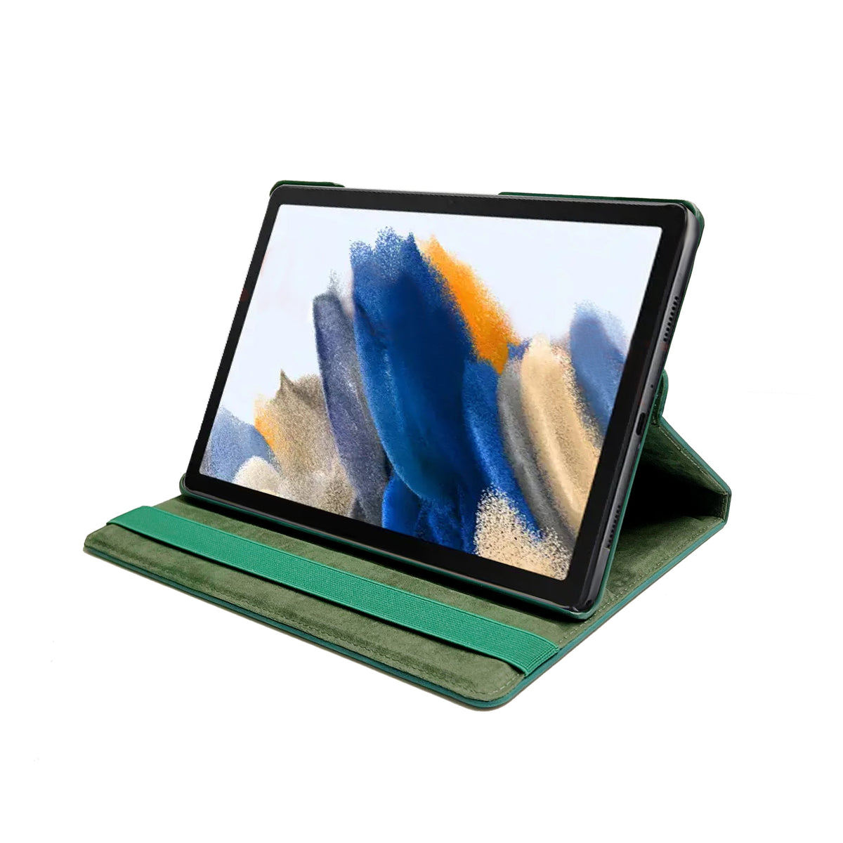 Samsung Galaxy Tab S10 FE Plus Tablethoes - Emerald Green - Draaibare Bookcase