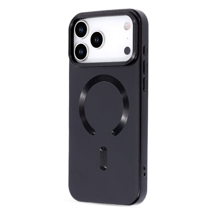 Apple iPhone 18 Pro Hoesje - Zwart - Matte Siliconen MagSafe Back Cover