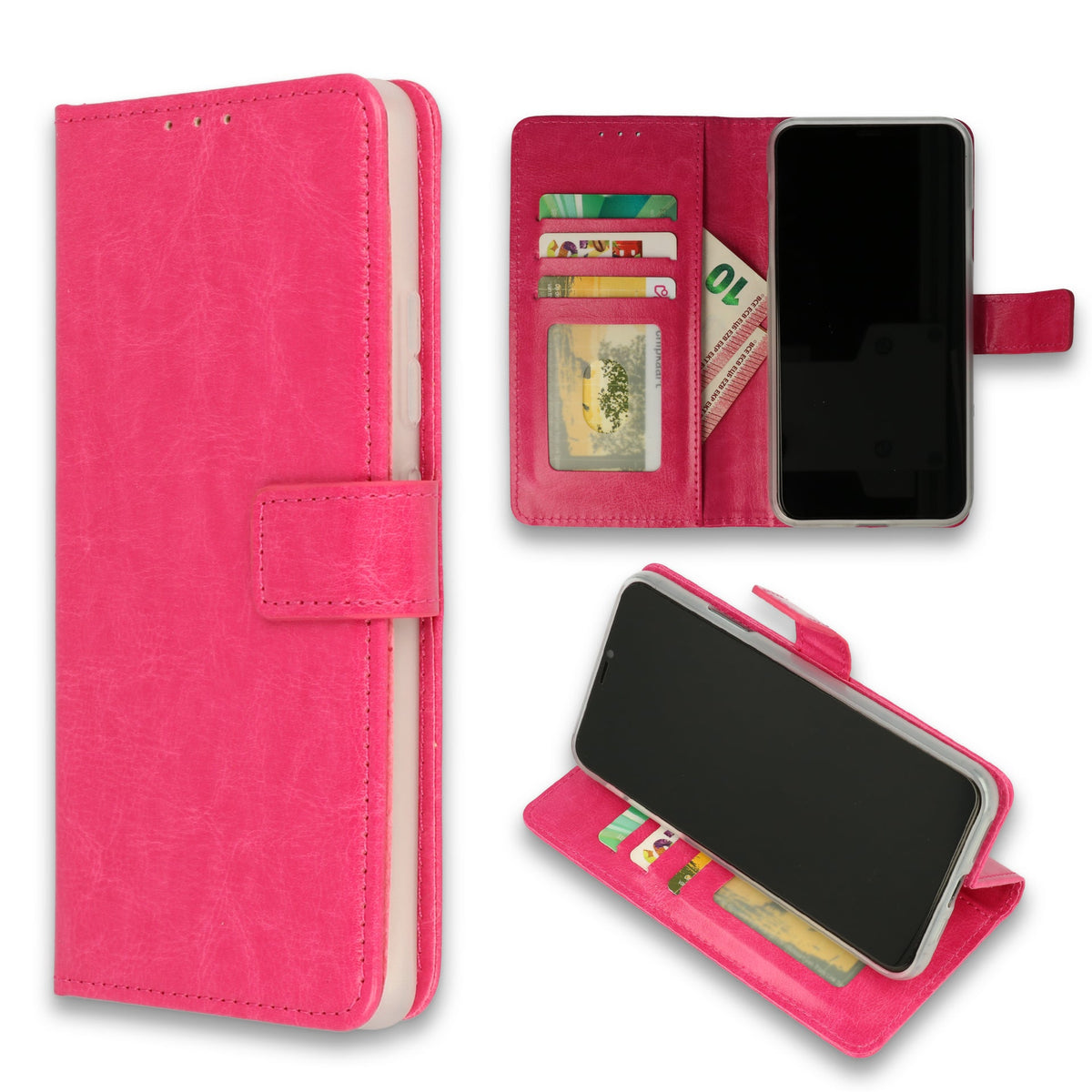 Apple iPhone 7 Plus Hoesje - Roze - Bookcase