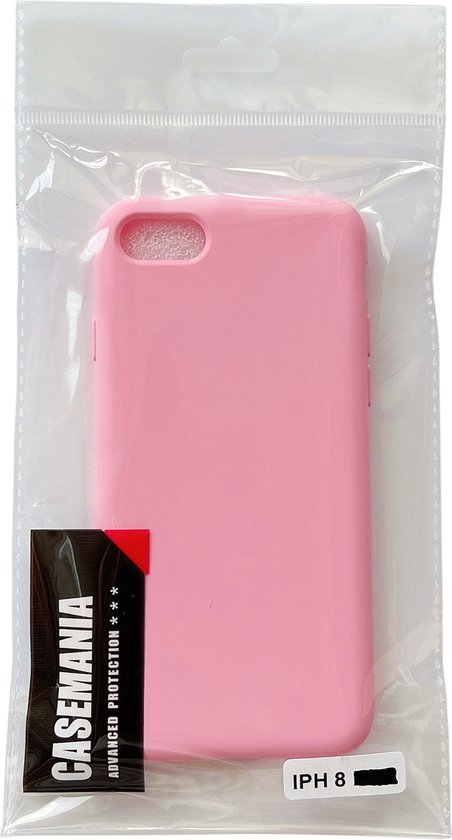 Apple iPhone SE (2022) Hoesje - Magenta - Siliconen Back Cover