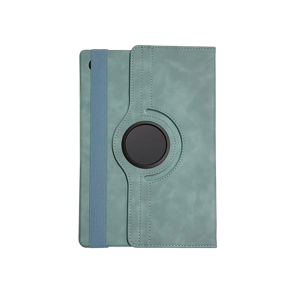 Samsung Galaxy Tab S9 FE Plus Tablethoes - Aqua Blue - Draaibare Bookcase