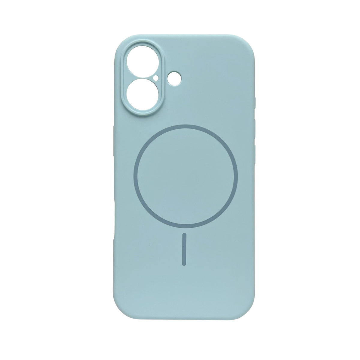 Apple iPhone 17 Hoesje - Licht Blauw - Liquid Siliconen MagSafe Back Cover