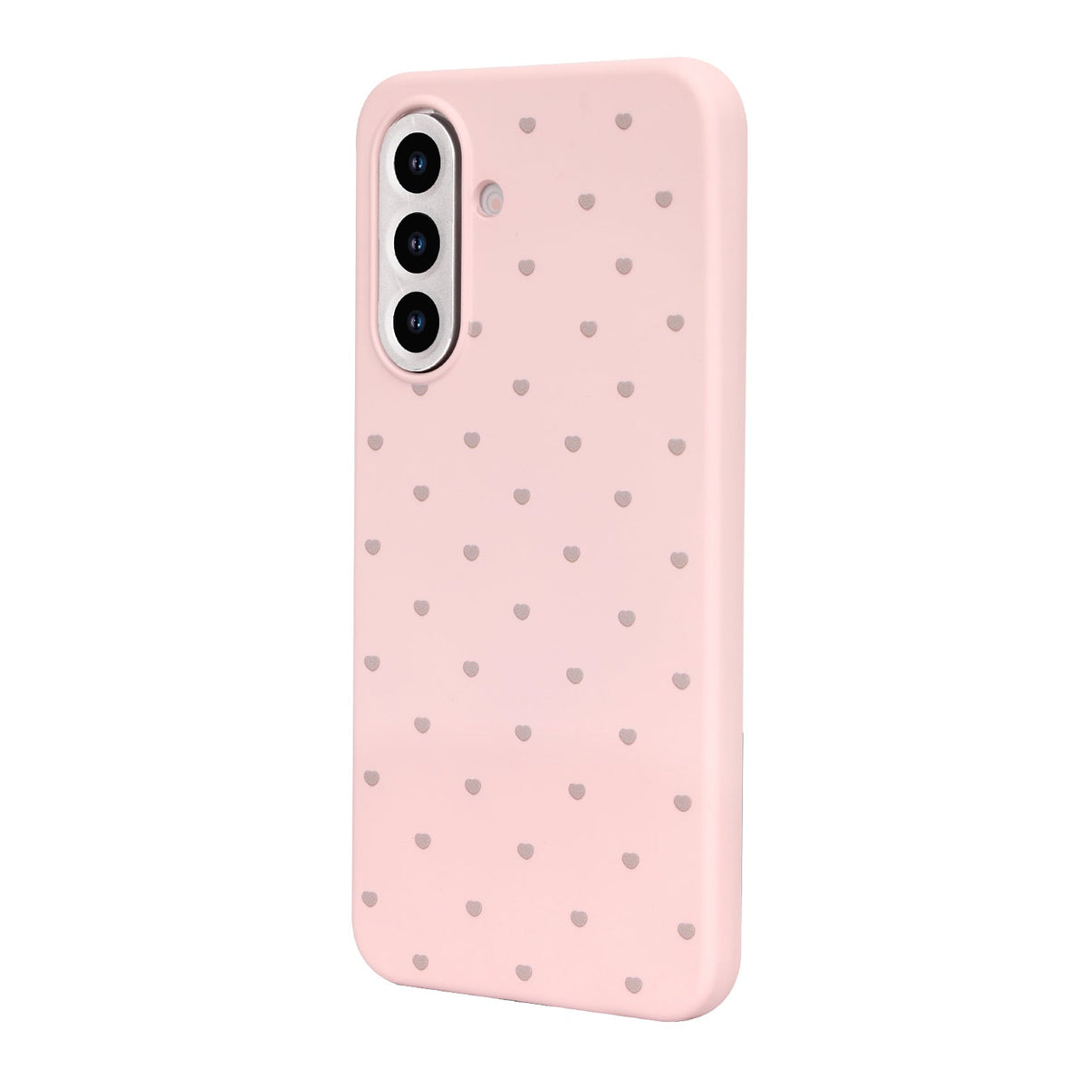 Samsung Galaxy A36 Hoesje - Roze - Hartjes Back Cover