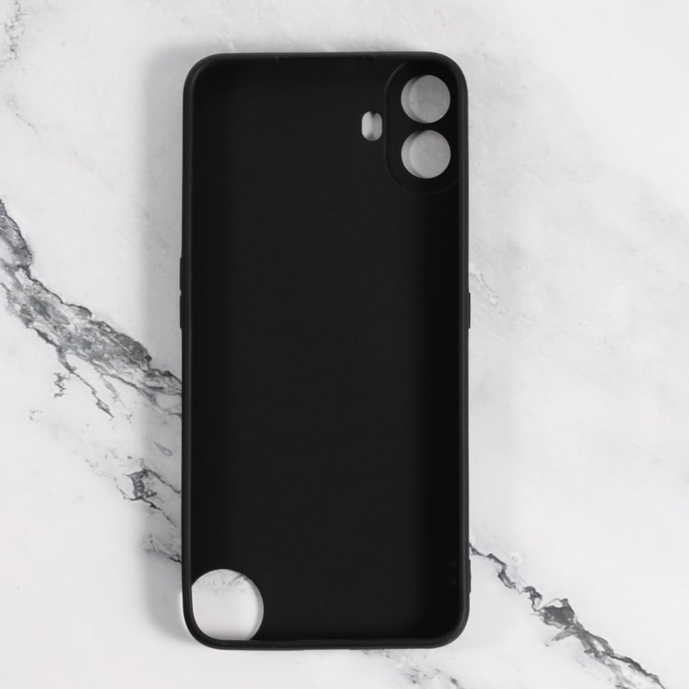 CMF Phone 1 Hoesje - Zwart - Siliconen Back Cover