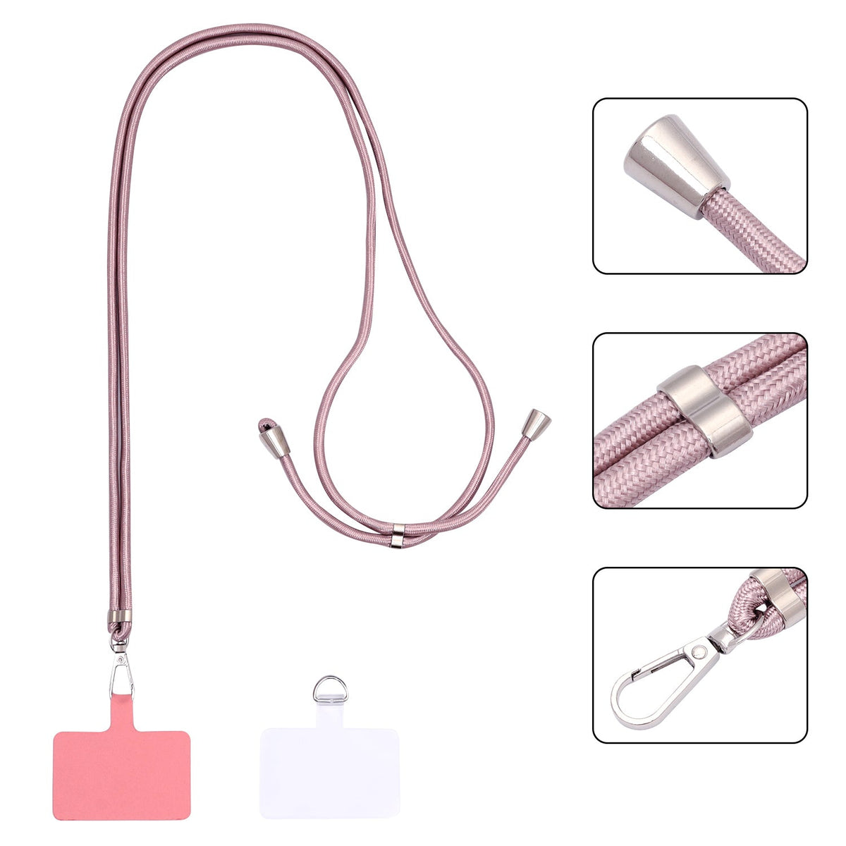Crossbody Telefoonkoord - Rosegoud