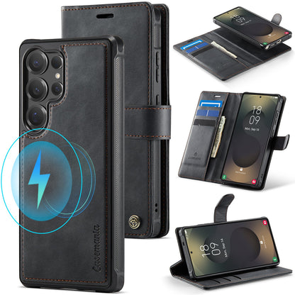 Samsung Galaxy S26 Ultra Hoesje - Charcoal Gray - 2 in 1 MagSafe Bookcase