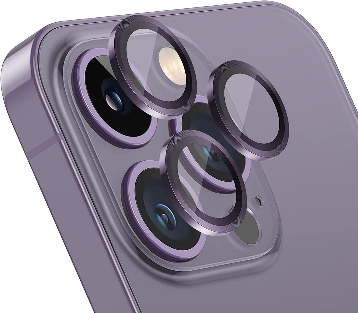 Apple iPhone 14 Pro Max Kameraschutz - Lila - 1 Stück